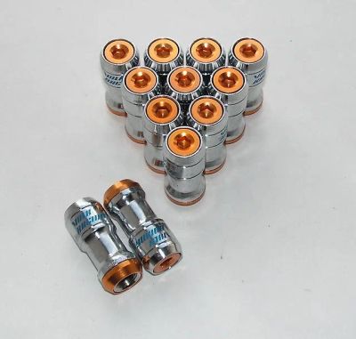 Лот: 4298839. Фото: 1. Колёсные гайки Volk Racing золотые... Детали тюнинга