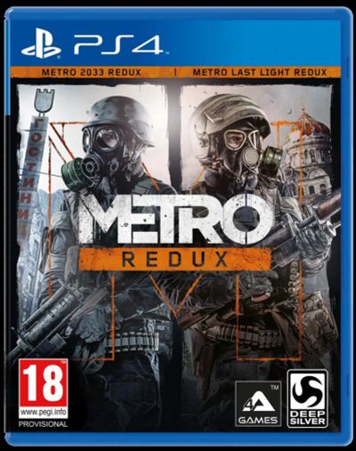 Лот: 4514423. Фото: 1. Metro: Redux ps4. Игры для консолей