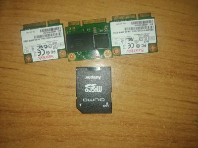 Лот: 19395946. Фото: 1. ssd sandisk 32Gb 3шт. SSD-накопители