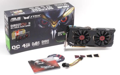 Лот: 7778971. Фото: 1. 4Gb ASUS GTX 980 STRIX OC Полный... Видеокарты
