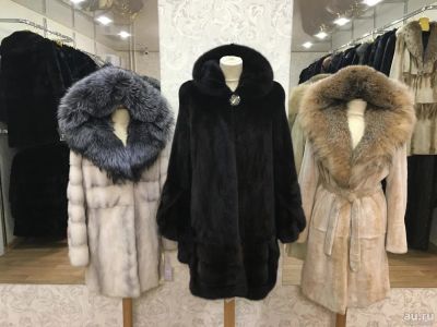 Лот: 8984939. Фото: 1. Норковая шуба шоколадного цвета... Верхняя одежда