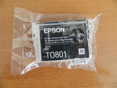 Лот: 2639895. Фото: 1. Картридж Epson T0801 (Epson Stylus... Картриджи, расходные материалы