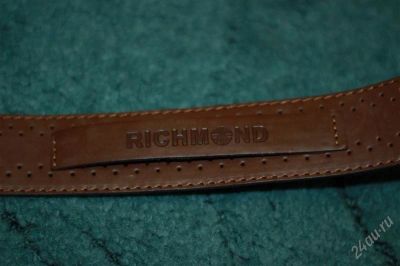 Лот: 1684483. Фото: 1. Новый ремень фирменный RICHMOND... Ремни, пояса
