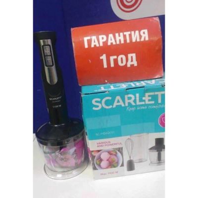 Лот: 25723806. Фото: 1. Блендер погружной SCARLETT SC-HB42F61. Кухонная