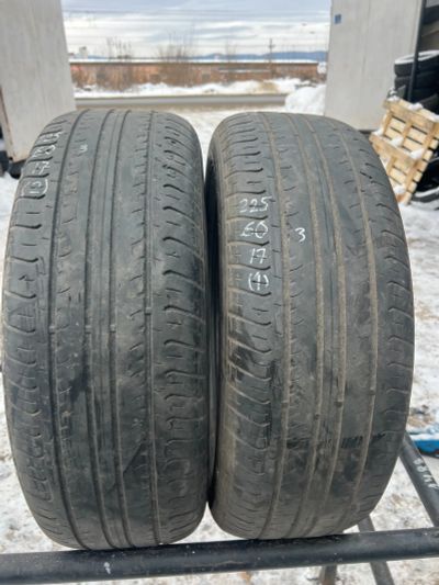 Лот: 24868654. Фото: 1. (2шт) 225-60-17 Hankook Optimo... Шины