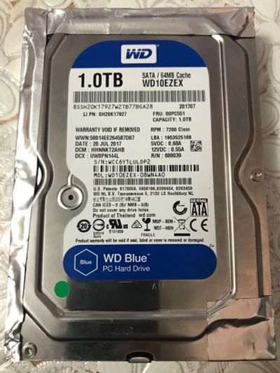 Лот: 17236706. Фото: 1. Жёсткий диск WD 1000Gb. Жёсткие диски (HDD)