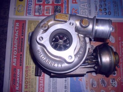Лот: 2582685. Фото: 1. Турбина GARRETT NISSAN TD27t. Выхлопная система