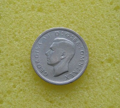 Лот: 10243306. Фото: 1. 6 пенсов 1946 года. Великобритания... Великобритания и острова