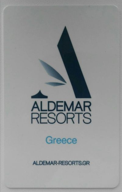 Лот: 17683303. Фото: 1. Пластиковая карта отельная "Aldemar... Телефонные, пластиковые карты