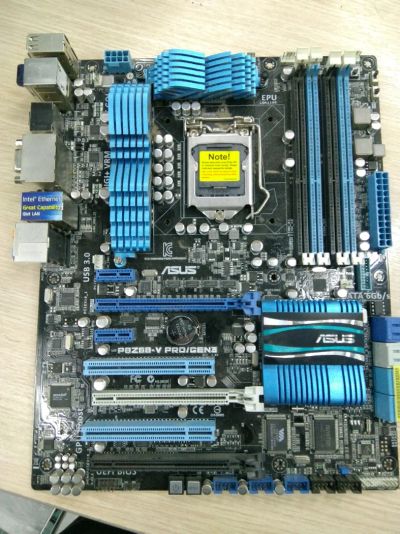 Лот: 10466953. Фото: 1. Материнская плата ASUS P8Z68-V... Материнские платы