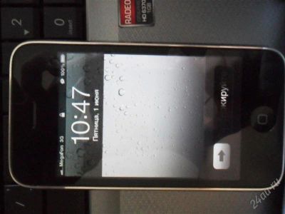 Лот: 1858748. Фото: 1. iPhone 3G за 6000 р 4 дня. Смартфоны