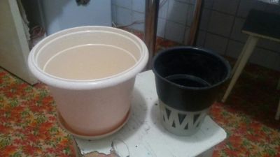Лот: 9903765. Фото: 1. горшки с поддонами 11 лотом. Кашпо, горшки, вазоны для цветов
