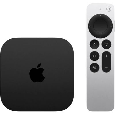 Лот: 24564595. Фото: 1. ТВ-приставка Apple TV 4K 128GB... Другое (аудиотехника)