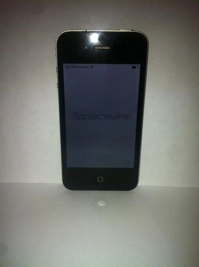 Лот: 3757894. Фото: 1. Iphone 4-16GB! Комплект. Смартфоны