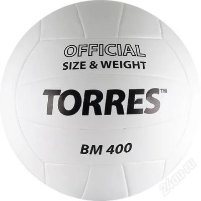 Лот: 2910111. Фото: 1. Мяч в/б TORRES ВМ 400(jt)--. Мячи, ракетки, шайбы, клюшки