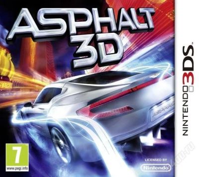 Лот: 2285210. Фото: 1. Asphalt 3D (Nintendo 3DS. Игры для консолей