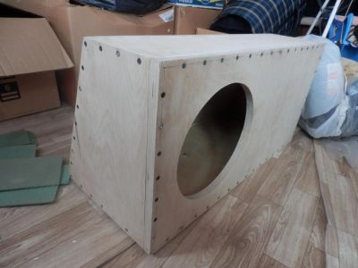 Лот: 7410225. Фото: 1. Короб для сабвуфера 12" 65л. Сабвуферы