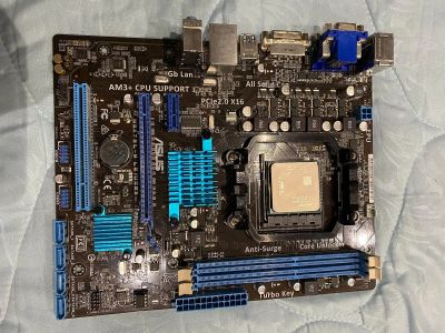 Лот: 17170116. Фото: 1. Материнская плата Asus m5a78l-m... Материнские платы