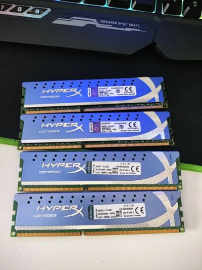 Лот: 23518778. Фото: 1. 16Gb (4x4Gb) DDR3 Kingston HyperX... Оперативная память