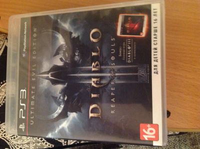 Лот: 10837852. Фото: 1. Diablo III: Reaper of Souls (PS3... Игры для консолей