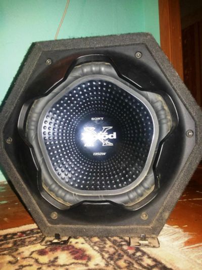 Лот: 6130012. Фото: 1. Сабвуфер Sony xplod 1350 w, обмен. Сабвуферы