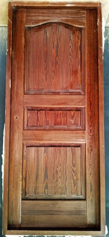 Лот: 19172391. Фото: 1. Дверной блок из лиственницы (коробка... Двери входные