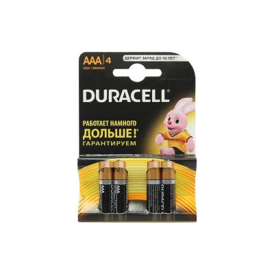 Лот: 19066214. Фото: 1. Батарея AA Duracell LR6-4BL Basic... Батарейки, аккумуляторы, элементы питания