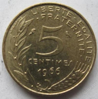 Лот: 1772692. Фото: 1. vz Франция подборка 5 сантимов... Европа
