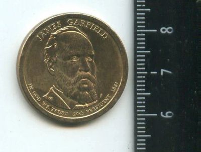 Лот: 16872626. Фото: 1. (№6992) США Президенты 20й Джеймс... Америка