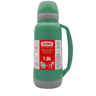 Лот: 24432034. Фото: 1. Термос Thermos 1,8 л Green (36-1800... Термосы, термокружки, фляжки