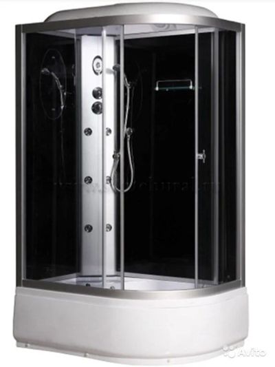 Лот: 6246460. Фото: 1. Душевая кабина SAnWAY SUN12800MHBTL... Душевые кабины