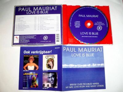 Лот: 11108311. Фото: 1. Paul Mauriat – Love Is Blue CD... Аудиозаписи