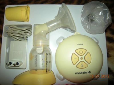 Лот: 2982740. Фото: 1. Молокоотсос Medela Swing. Всё для кормления