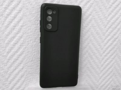 Лот: 18548655. Фото: 1. Чехол черный матовый для Samsung... Чехлы, бамперы