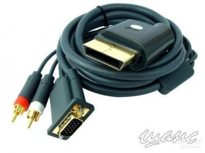 Лот: 7132381. Фото: 1. Кабель VGA Xbox 360. Аксессуары для игровых приставок, консолей, геймпады