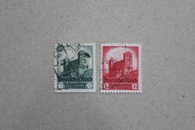 Лот: 24680010. Фото: 1. Германия 1934 года. 3 Рейх. Съезд... Марки