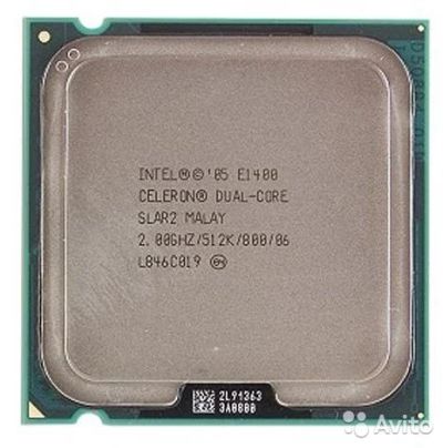 Лот: 9867819. Фото: 1. Процессор Intel Celeron E1400... Процессоры