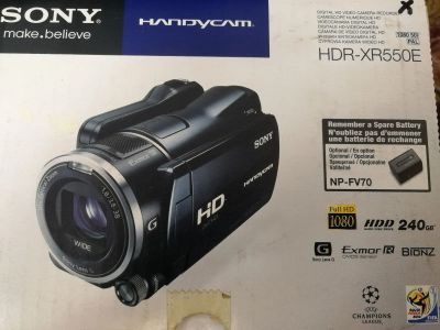 Лот: 20267574. Фото: 1. Приобрету видеокамеру Sony HDR-XR550E... Видеокамеры