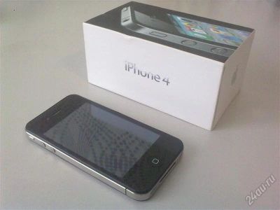 Лот: 2344258. Фото: 1. iPhone 4 32 Gb (сборка тайвань... Смартфоны