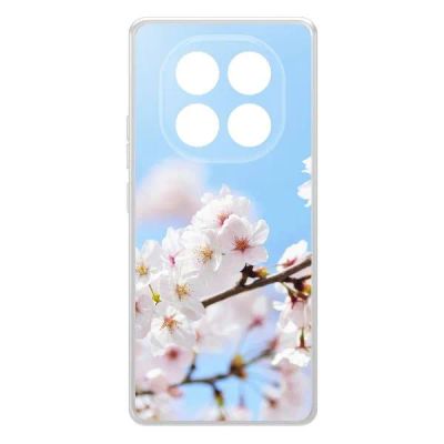 Лот: 25086321. Фото: 1. Чехол Krutoff Clear Case "Цветение... Чехлы, бамперы