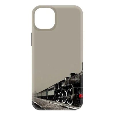 Лот: 25053524. Фото: 1. Чехол Krutoff Soft Case "Паровоз... Чехлы, бамперы