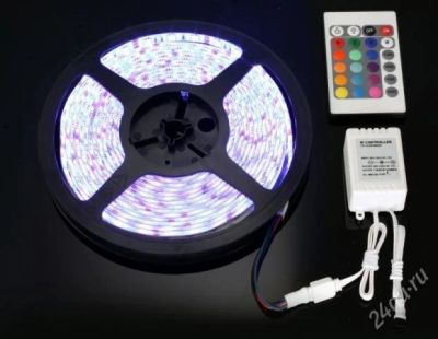 Лот: 2688583. Фото: 1. RGB лента 5050 SMD 60 диодов на... Другое освещение