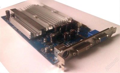 Лот: 1114538. Фото: 1. Видеокарта PCI-E GeForce 6600... Видеокарты