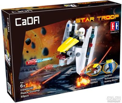 Лот: 15135680. Фото: 1. Конструктор Шатл, CaDA technic... Конструкторы