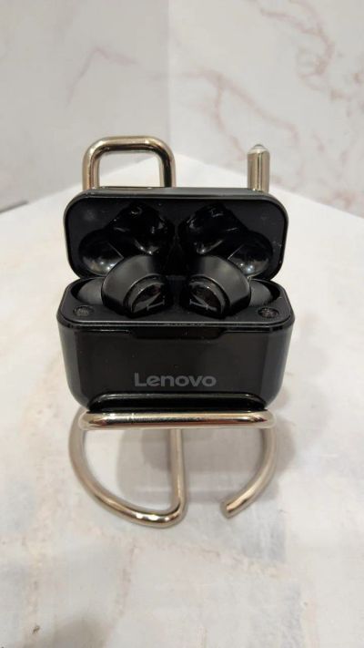 Лот: 21282314. Фото: 1. Беспроводные наушники Lenovo QT82... Наушники, гарнитуры