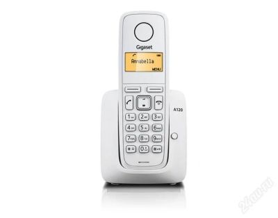 Лот: 1941853. Фото: 1. Gigaset A120, White. DECT и радиотелефоны
