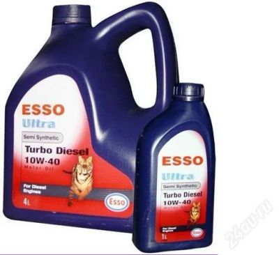 Лот: 2099917. Фото: 1. ESSO ULTRA TD 10w40 п/с 1л. Масла, жидкости