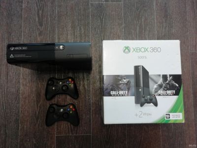 Лот: 16757460. Фото: 1. XBOX 360 500ГБ+2 джостика+20 игр... Игры для консолей