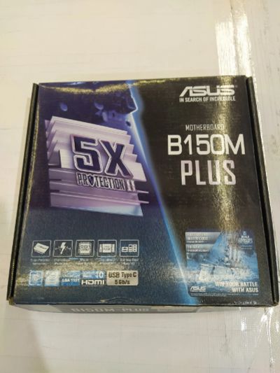 Лот: 18370535. Фото: 1. Материнская плата ASUS B150M-PLUS. Материнские платы