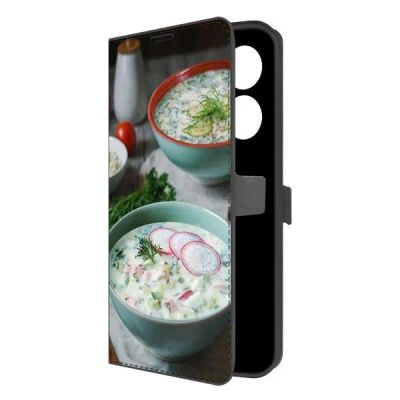 Лот: 25543264. Фото: 1. Чехол Krutoff Eco Book "Окрошка... Чехлы, бамперы